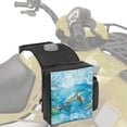 thumbnail image 1 of Uorisanigo ATV Tank Bag, Wear-Resistant Storage Saddle Bag, Blue Sea Turtle Front Saddle Bags Fuel Tank Storage Pouch, Suitable for ATV Dirt Bike Snowmobile Motorcycle, 1 of 7