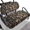 thumbnail image 1 of Uorisanigo Aesthetic Mushroom Golf Seat Cushion Soft Comfortable Golf Cart Seat Cushions Front Non-Slip Golf Cart Front Seat Cover for EZGO TXT RXV/Club Car DS Easy to Clean, 1 of 7