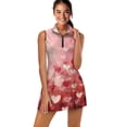 thumbnail image 1 of Uorisanigo Artistic Heart Golf Dresses for Women Soft Breathable Womens Sleeveless Golf Tennis Dresses Fashion Outing Wear with Inner Shorts＆Pockets 2 Pieces, 1 of 7
