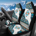 thumbnail image 1 of Uorisanigo Automotive Seat Cover, 2Pcs Car Accessories with Southwest Aztec High Back Auto Front Seat Covers Protect Accessories for Women Men, Easy to Install, 1 of 7