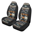 thumbnail image 1 of Uorisanigo Automotive Seat Covers - Breathable & Stylish, Aztec African Tribal Front Drive Seat Cover Universal Fit for Most Cars, SUVs, Trucks, and Vans, 1 of 7