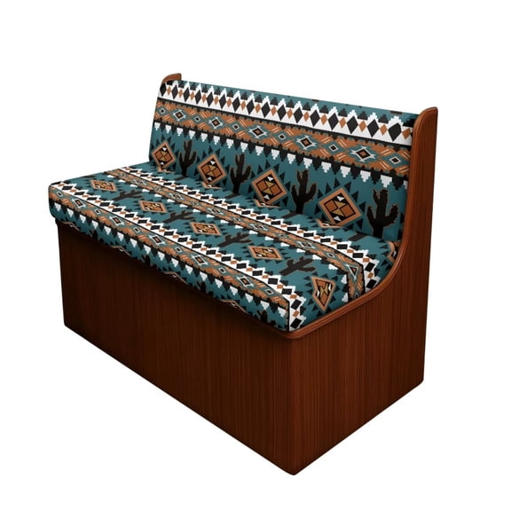 Uorisanigo Aztec Cactus RV Dinette Sofa Cover, Camper Dinette Seat Covers Washable Couch Cushion Slipcovers Stretchable Machine Washable Soft Camper Cushion Covers