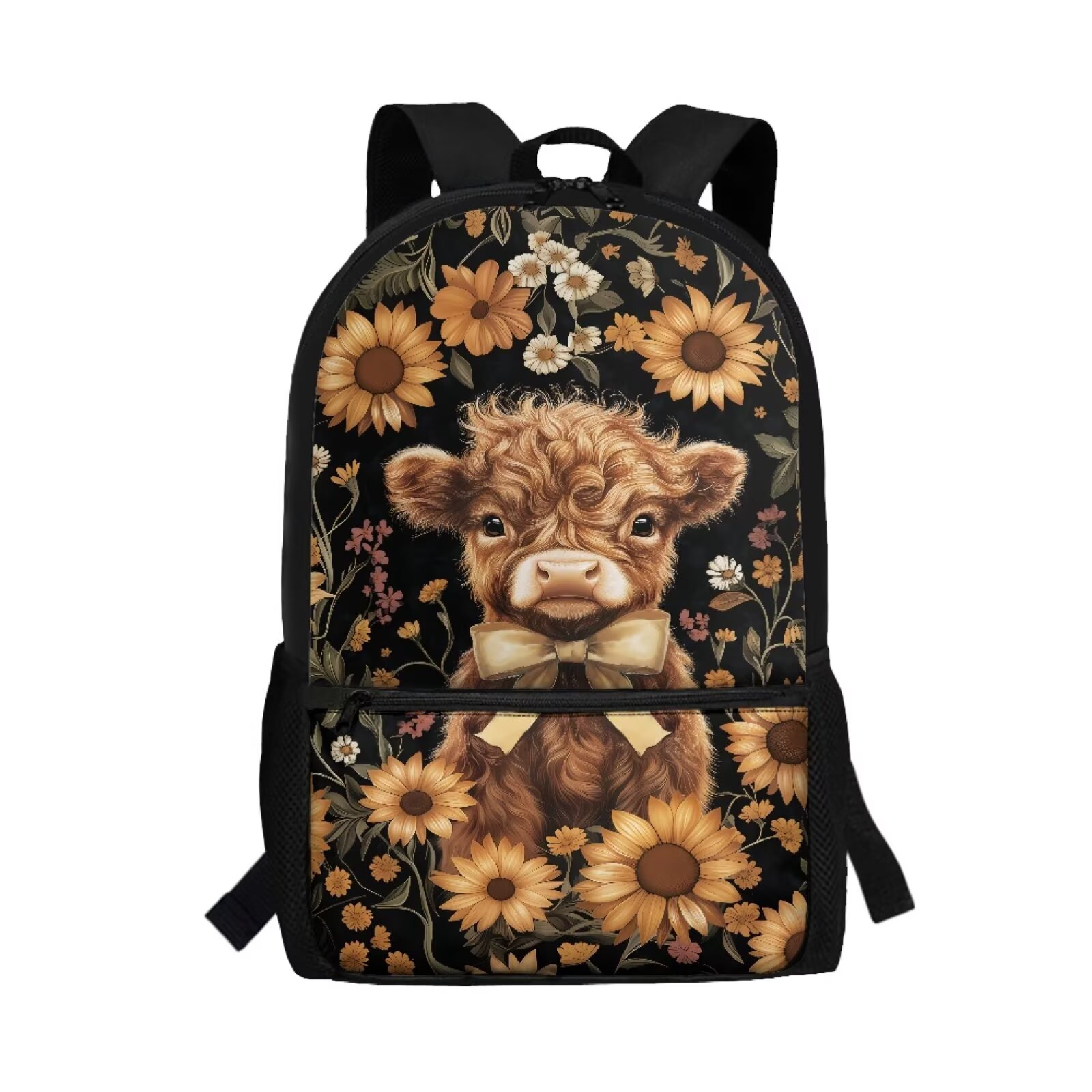 Uorisanigo Baby Highland Cow School Bankpack for Boy Girl 5-12 Year ...