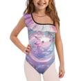 thumbnail image 1 of Uorisanigo Bathing Suits for Girls Size 3-4 Quick Dry Adjustable Strap Beach Swimwear One Piece Axolotls Pool Party Summer Vacation Bathing Suit, 1 of 7