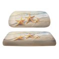 thumbnail image 1 of Uorisanigo Beach Starfish Universal Golf Cart Seat Covers Anti-Hot Golf Cart Seat Cushions Front Washable Golf Cart Seat Protector Fit for EZGO/Yamaha/Club Car and More Golf Carts, 1 of 7
