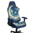 thumbnail image 1 of Uorisanigo Blue Butterfly Gaming Chair Covers Slipcovers Removable Computer Reclining Gaming Chair Protector Slipcovers Easy to Install Office Chair Covers Gift for Holiday, 1 of 8