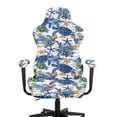 thumbnail image 1 of Uorisanigo Blue Turtle Gaming Chair Cover with Armrest Covers Breathable Computer Chair Seat Cover for Women Easy to Install Office Chair Covers Gift for Daughter, 1 of 8