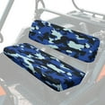 thumbnail image 1 of Uorisanigo Camouflage Blue UTV Bench Seat Cover Set for Kawasaki Mule 3010 Diesel 4x4 2003-2008, Mule Seat Cover Protector All Weather Protection, Replacement UTV Seats Cushion, 1 of 7