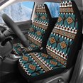 thumbnail image 1 of Uorisanigo Car Front Seat Covers Universal Cactus Aztec African Tribal Auto Driver Seat Covers Accessories Fit for Cars SUV Truck, 2Pcs/Set, Easy to Install & Comfortable, 1 of 7