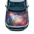 thumbnail image 1 of Uorisanigo Car Hood Cover All-Season Protection Fabric Galaxy Horse Hood Cover Fashion Car Bonnet Banner Automotive Accessories Suitable for Cars Vehicles Decorate, 1 of 7