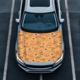 thumbnail image 1 of Uorisanigo Car Hood Cover Elastic Polyester Protectors Sunflower Pumpkin Automotive Hood Covers Suitable for Most Auto Sedans Trucks Pickup Sports Cars, 1 of 7