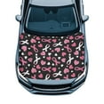 thumbnail image 1 of Uorisanigo Car Hood Cover Elastic Polyester Waterproof Breast Cancer Awareness Car Hood Protection Premium Sublimation Print Auto Hoods Cover with Elastic Band, 1 of 7