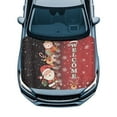 thumbnail image 1 of Uorisanigo Car Hood Cover Polyester Elastic Fabric Welcome Christmas Covers for Car Hood Suitable for Most Automotive Sedans Trucks Pickup Sports Cars, 1 of 7