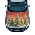 thumbnail image 1 of Uorisanigo Car Hood Cover Removable Star Christmas Tree Vehicles Decorate Accessories Protector for Car Hood Suitable Most Automotive Sedans Trucks Cars, Hoods Wrap Blanket 39.37x59.05 in, 1 of 7