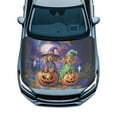 thumbnail image 1 of Uorisanigo Car Hood Cover, Waterproof Sunproof Car Hood Wrap Blankets Universal Auto Decorative Accessories for Sedans SUVs Trucks, Halloween Dachshund Print, 1 of 6