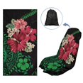 thumbnail image 1 of Uorisanigo Car Seat Cover Front Seats Only Auto Accessories Protectors Decor Hibiscus Polynesian Tattoo Towel Car Seat Cover Protector Easy to Install Suitable for Cars, SUV and Trucks, 1 of 7