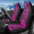 thumbnail image 1 of Uorisanigo Car Seat Covers for Front Seats, 2-Pack, Auto Accessories Decor, Universal Soft Blanket Cloth Pink Camo Hunting Forest Seat Covers Fit for Most Automotive Truck SUV, 1 of 7