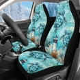 thumbnail image 1 of Uorisanigo Car Seat Covers for Front Seats, 2-Pack Ocean Turtle Front Seat Cover Set Universal Fits Most Cars Trucks Vans SUVs, Sideless Design for Easy Installation, 1 of 7