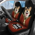 thumbnail image 1 of Uorisanigo Car Seat Covers for Front Seats, 2 pcs Cute Pet Dog Print Automotive Bucket Seat Covers, Universal Fits Most Vehicle SUV Truck Minivan, Car Interior Accessories, 1 of 7