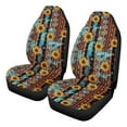 thumbnail image 1 of Uorisanigo Car Seat Covers for Front Seats – 2Pcs Car Accessories with Front Drive Seat Cover, Vintage Sunflower Aztec Interior Accessories Covers for Cars Truck Van SUV, 1 of 7