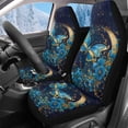 thumbnail image 1 of Uorisanigo Car Seat Covers Front Seats, Flurry Blue Butterfly Bucket High Back Car Front Seat Covers, Full Coverage Auto Seats Cushion Protection Fit for Most Cars, Automotive Accessories, 1 of 7