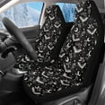thumbnail image 1 of Uorisanigo Car Seat Covers for Front Seats, Soft Comfy Vehicle Seat Protection Covers, Warm Plush Halloween Bat Print Auto Bucket Seats Cover, 2 Packs, 1 of 7
