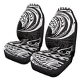 thumbnail image 1 of Uorisanigo Car Seat Covers Front Seats only, Blanket Cloth Polynesian Tattoo Print Seat Covers 2 Pack, Comfy Automotive Seats Protectors Cover for Truck,SUV,Sedan,Van, 1 of 7
