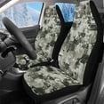 thumbnail image 1 of Uorisanigo Car Seat Covers Premium 2-Pack Front Set Soft Camouflage Print Seat Cushion for Ultimate Comfort & Protection, Easy Installation and Universal Fit for Cars, Sedans, Trucks, SUVs, 1 of 7