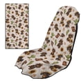 thumbnail image 1 of Uorisanigo Car Seat Towel Cover Fashion Auto Interior Cowboy Dachshund Athletic Running Towel Seat from Sweat Food Dirt Suitable for Cars, SUV and Trucks in All Seasons, 1 of 8
