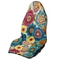 thumbnail image 1 of Uorisanigo Car Seat Towel Cover Front Seats Only Universal Fit Most Cars Women Men Water Sweat Boho Mandala Floral Car Seat Protector After Gym Workout Beach and Swimming, 1 of 6