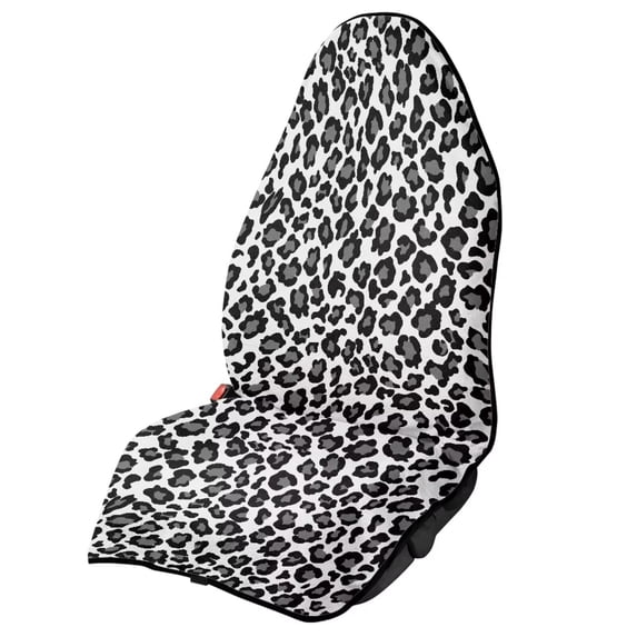Uorisanigo Car Seat Towel Cover, Waterproof Non-Slip Cheetah Leopard Print Seat Protector, Fashion Auto Interior Universal Fit Most Cars Women Men Sweatproof & Machine Washable