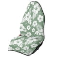 thumbnail image 1 of Uorisanigo Car Seat Towel Cover Waterproof Non-Slip Green Hibiscus Flowers Automotive Vehicles Seat Cover Protectors Fit Most Car, Truck, Suv, or Van for Post Gym Workout, 1 of 6