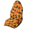 thumbnail image 1 of Uorisanigo Car Seat Towel Covers Front Seats Waterproof Coconut Trees Bucket Towel Seat Covers Fits for Most Vehicles , Auto Accessories Protectors Decor Easy to Install, 1 of 6