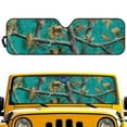 thumbnail image 1 of Uorisanigo Car Sun Shade Windshield Sunshade for Wrangler JK JKU TJ 1997-2018 Heat Shield Folding Green Camouflage Hunting Sunshade Sun Visor Mat Protection for Car Interior, 1 of 7