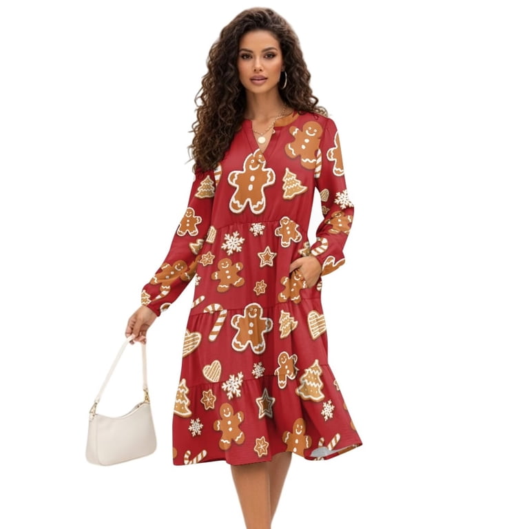 cute christmas dress women Women's Christmas Dresses: Festive Styles for Parties & More