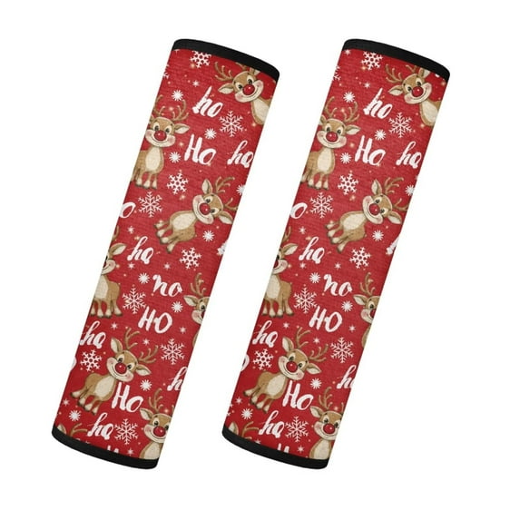 Uorisanigo Cool Flame Wolf Flannel Seat belt Shoulder Pad Thick Fluffy Seat Belt Shoulder Strap Covers Comfortable Driving Car Seat Strap Pads Two Piece Set Compatible with Most Cars