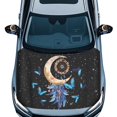 thumbnail image 1 of Uorisanigo Dreamcatcher Butterfly 3pcs Set Car Hood Cover Protector with 2 Pack Side Mirror Covers Protector Easy Cleaning Waterproof Car Cover for Most Cars, 1 of 6