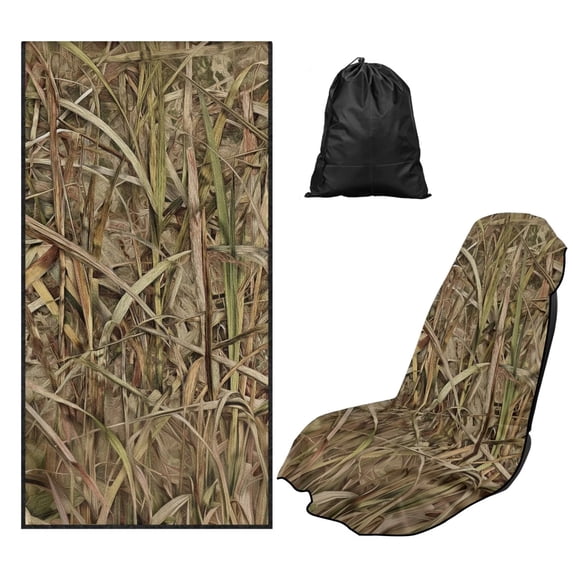 Uorisanigo Duck Camouflage Car Seat Cover Front Seats Only Post Workout Sweat Washable Cover Auto Accessories Protectors Decor Universal Fit for Vehicles,Cars,Suvs,Vans,Sedans
