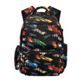 thumbnail image 1 of Uorisanigo Fire Sports Car Teens Backpack for Boys 8-15, Lightweight Elementary School Bookbag, Durable Rucksack with Adjustable Shoulder for Travel and Hiking, 1 of 7