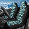 thumbnail image 1 of Uorisanigo Front Car Seat Covers 2pcs/Set Blue Nation Aztec High Back Bucket Seat Cover Stretchy Plush Auto Seats Covers Car Seats Protectors for Most Cars, Trucks, SUVs, Vans, 1 of 7