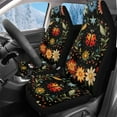thumbnail image 1 of Uorisanigo Front Car Seat Protective Covers Flowers Ladybug Comfort Covers for Most Cars Trucks SUVs Vans, Plush Seat Coves Auto Decorative Accessories Pack of 2, 1 of 7
