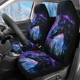 thumbnail image 1 of Uorisanigo Front Car Seat Protective Covers - Non-Slip Galaxy Horse Print Auto Seat Cover Universally Used for Cars, SUV Trucks - Washable Car Driver Seats Covers Accessories, 1 of 7