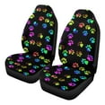 thumbnail image 1 of Uorisanigo Front Car Seat Protective Covers - Non-Slip Gradient Dog Paw Print Auto Seat Cover Universally Used for Cars, SUV Trucks - Washable Car Driver Seats Covers Accessories, 1 of 7