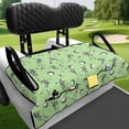 thumbnail image 1 of Uorisanigo Funny Golf Cart Seat Cover, Universal Skeleton Golfer Golf Cart Seat Blanket for EZGO Club Car Yamaha, Breathable Fabric Seat Towel with 4 Pockets, Golf Cart Accessories, 1 of 7
