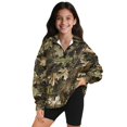 thumbnail image 1 of Uorisanigo Girls Half Zip Sweatshirt with Long Sleeve, Camo Hunting Forest Oversized Sweatshirts for Teen Girl, Fall Fashion Athletic Tops Pullover Jackets for Sports and Daily Wear, 1 of 7