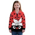 thumbnail image 1 of Uorisanigo Girls Half Zipper Sweatshirts Oversized Funny Ladybug Long Sleeve Pullover Top Drop Shoulder Cropped Pullover Hoodies for Teen Girl Fashion Fall Winter Clothing, 1 of 7