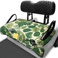 thumbnail image 1 of Uorisanigo Golf Cart Seat Cover for 2 Person Seats, Golf Club Car Accessories, Non-Slip Hawaiian Palm Leaf Golf Cart Seat Towel Blanket with 4 Pockets, for Golf Lovers, 1 of 7