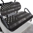 thumbnail image 1 of Uorisanigo Golf Cart Seat Cover Sets Universal Golf Cart Seat Covers Kit Camouflage American Flag Breathable for EZGO, Yamaha, Club Car and More 2-Seat Golfs Carts, 1 of 7