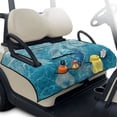 thumbnail image 1 of Uorisanigo Golf Cart Seat Covers, Blue Sea Turtle Golf Cart Seat Towel Blanket with Storage Pockets Keeps Seats Comfortable and Clean, Fits for EZGO, Club Car, Yamaha and More, 1 of 7