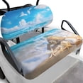 thumbnail image 1 of Uorisanigo Golf Cart Seat Covers Club Car Blue Sea Turtle Golf Cart Seat Cover Sets Universal Fit for 2 Passengers Club Car, Auto Accessories for Women Men, 1 of 7